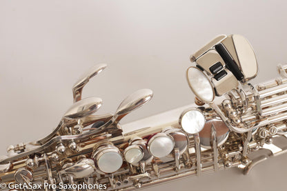 Yamaha YSS-82ZRS Mint Like New One Piece Bent Neck Silver