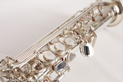 Yamaha YSS-82ZRS Mint Like New One Piece Bent Neck Silver