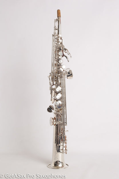 Yamaha SILVER YSS-82ZRS Soprano Saxophone Mint Condition Setup Excellent