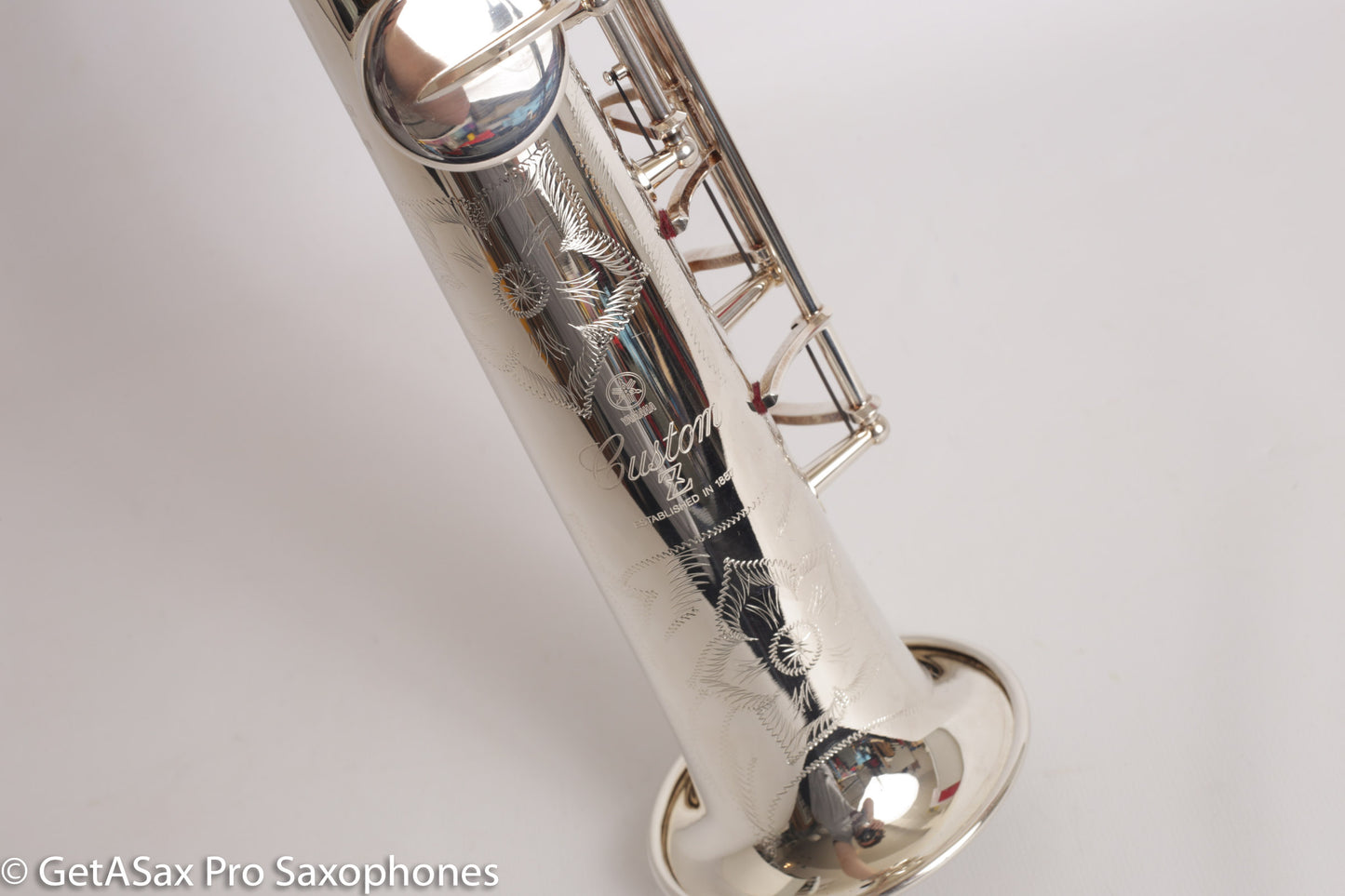 Yamaha YSS-82ZRS Mint Like New One Piece Bent Neck Silver