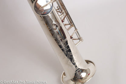 Yamaha YSS-82ZRS Mint Like New One Piece Bent Neck Silver