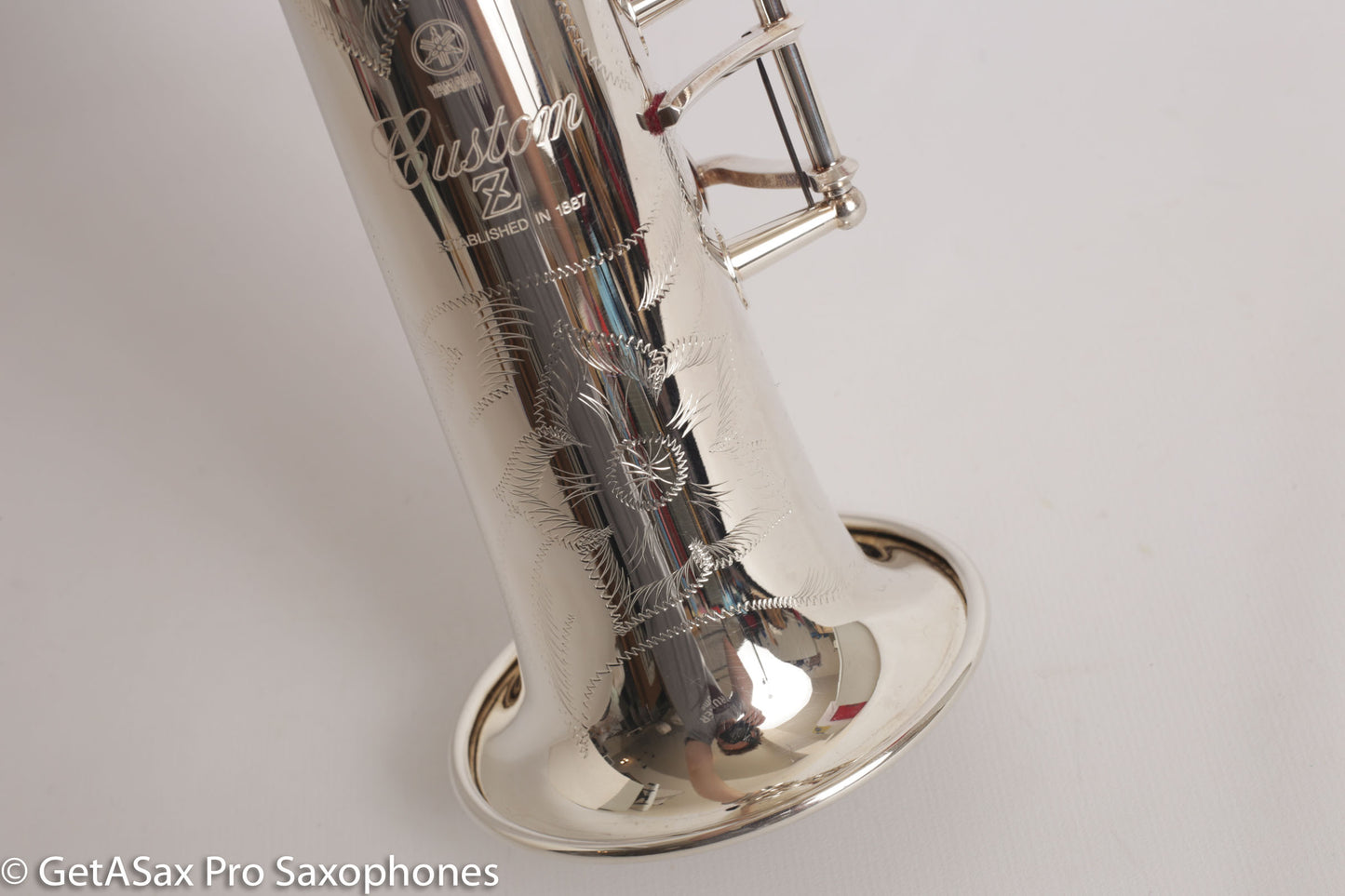 Yamaha YSS-82ZRS Mint Like New One Piece Bent Neck Silver