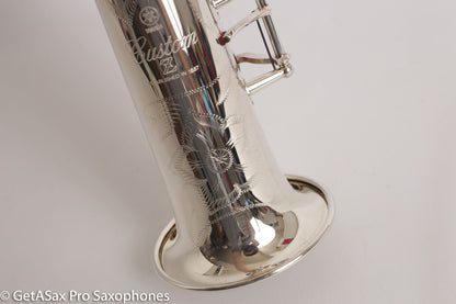 Yamaha YSS-82ZRS Mint Like New One Piece Bent Neck Silver