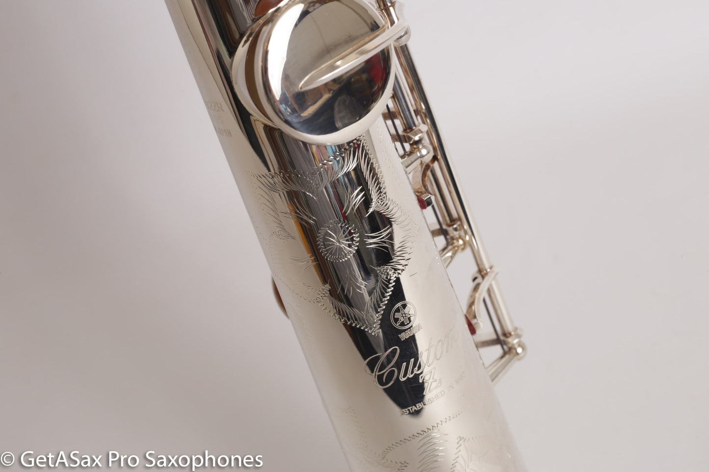 Yamaha YSS-82ZRS Mint Like New One Piece Bent Neck Silver