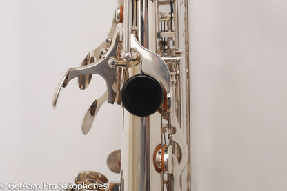Yamaha YSS-82ZRS Mint Like New One Piece Bent Neck Silver