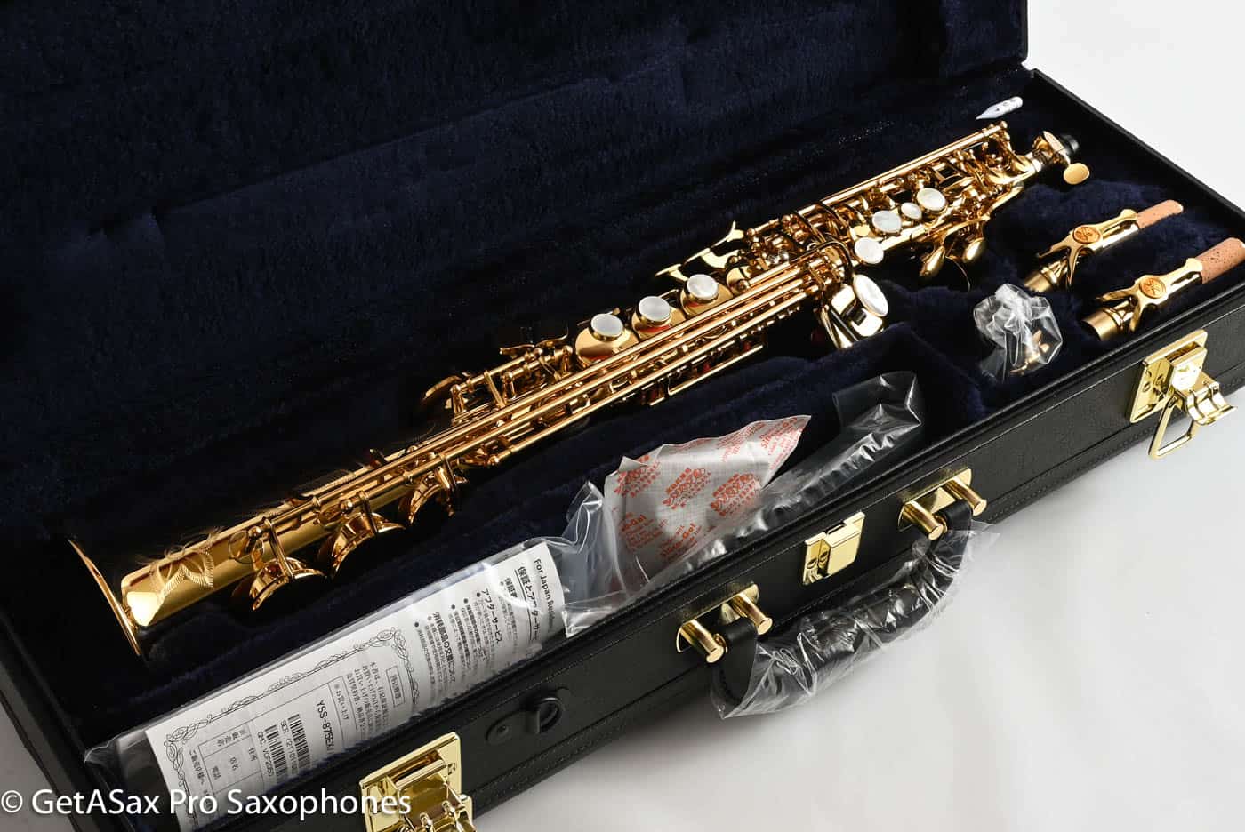 Yamaha YSS-875EX Professional Soprano Mint Like New Exceptional 11583