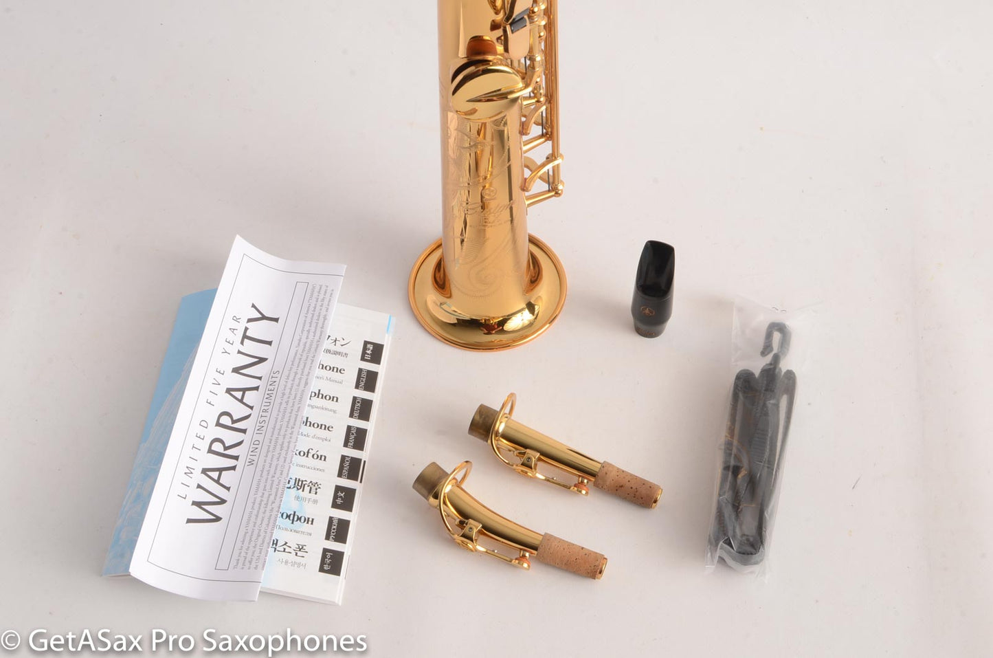 Yamaha YSS-875EXHG with high G Key Soprano Saxophone 1770