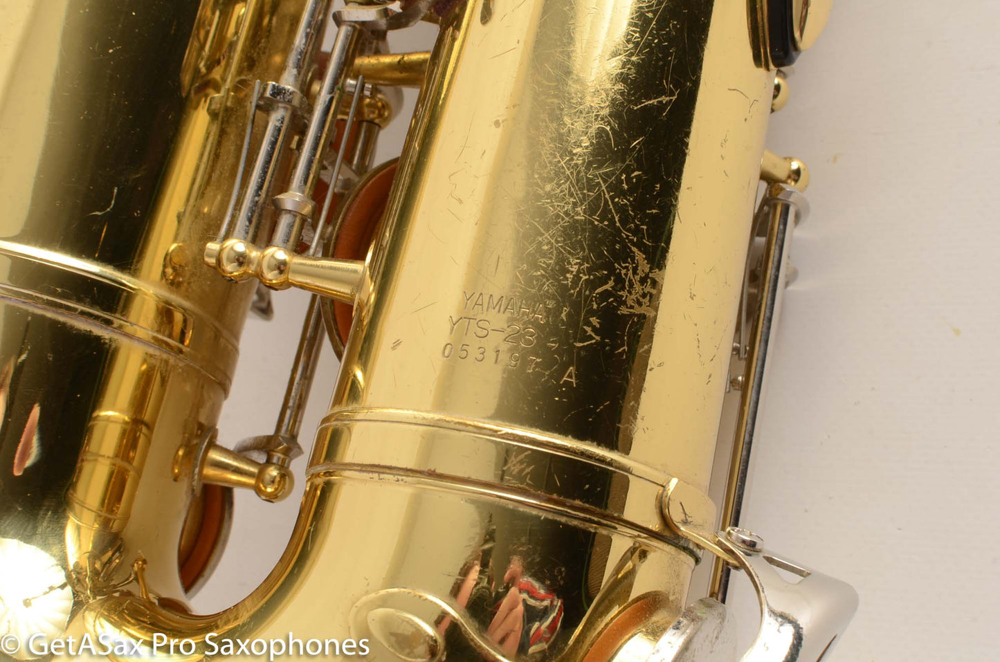 Yamaha YTS-23 Tenor Good Condition Some Wear Older Pads
