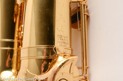 Yamaha YTS-475 Intermediate Tenor Saxophone Good Playing Condition Great Value! 298213