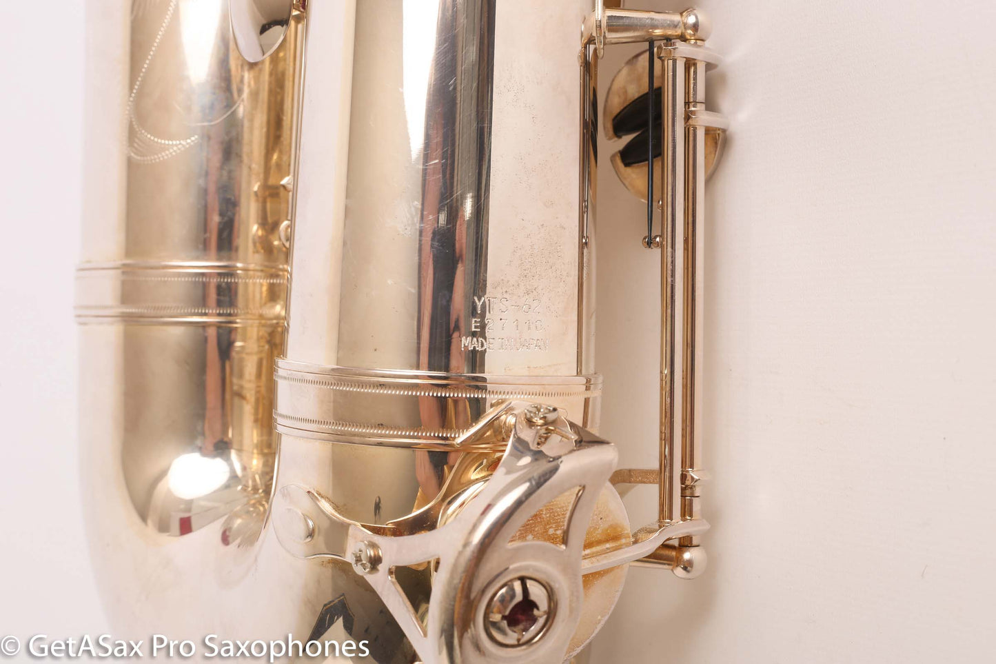 Yamaha YTS-62S III Tenor Saxophone Mint Condition Original Silver E27710