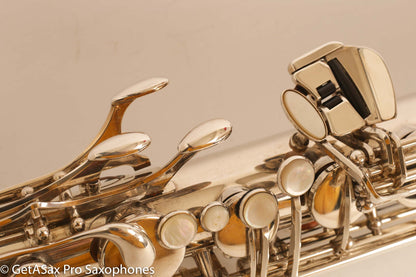 Yamaha YTS-82ZS Silver Custom tenor Excellent Condition Plays Great! 153490