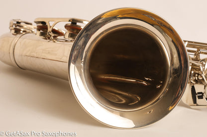 Yamaha YTS-82ZS Silver Custom tenor Excellent Condition Plays Great! 153490