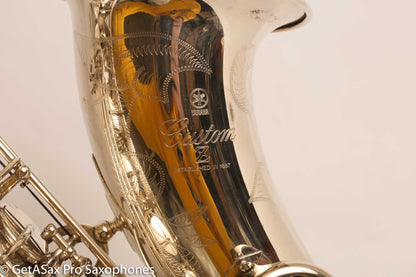 Yamaha YTS-82ZS Silver Custom tenor Excellent Condition Plays Great! 153490