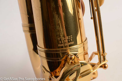 Yamaha YTS-82ZII Tenor Saxophone Fresh Full Overhaul V1 Neck Effortless Player Excellent Condition 83913