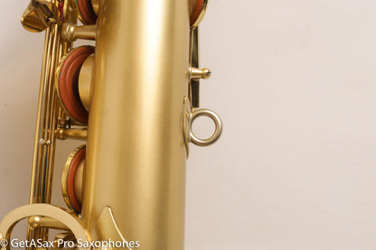 Yamaha YTS-82ZM Tenor Rare  1 of 50 Matte Gold Lacquer Finish Near Mint