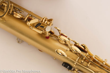 Yamaha YTS-82ZM Tenor Rare  1 of 50 Matte Gold Lacquer Finish Near Mint