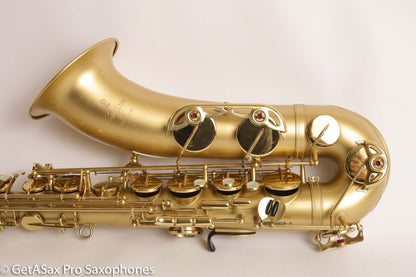 Yamaha YTS-82ZM Tenor Rare  1 of 50 Matte Gold Lacquer Finish Near Mint