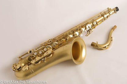 Yamaha YTS-82ZM Tenor Rare  1 of 50 Matte Gold Lacquer Finish Near Mint