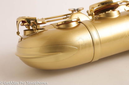 Yamaha YTS-82ZM Tenor Rare  1 of 50 Matte Gold Lacquer Finish Near Mint