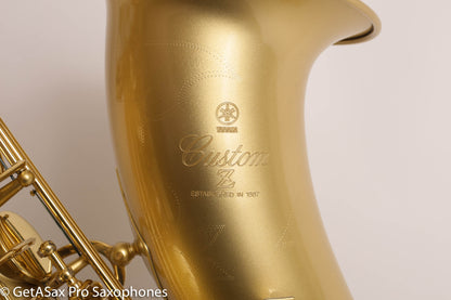 Yamaha YTS-82ZM Tenor Rare  1 of 50 Matte Gold Lacquer Finish Near Mint