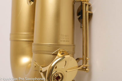 Yamaha YTS-82ZM Tenor Rare  1 of 50 Matte Gold Lacquer Finish Near Mint