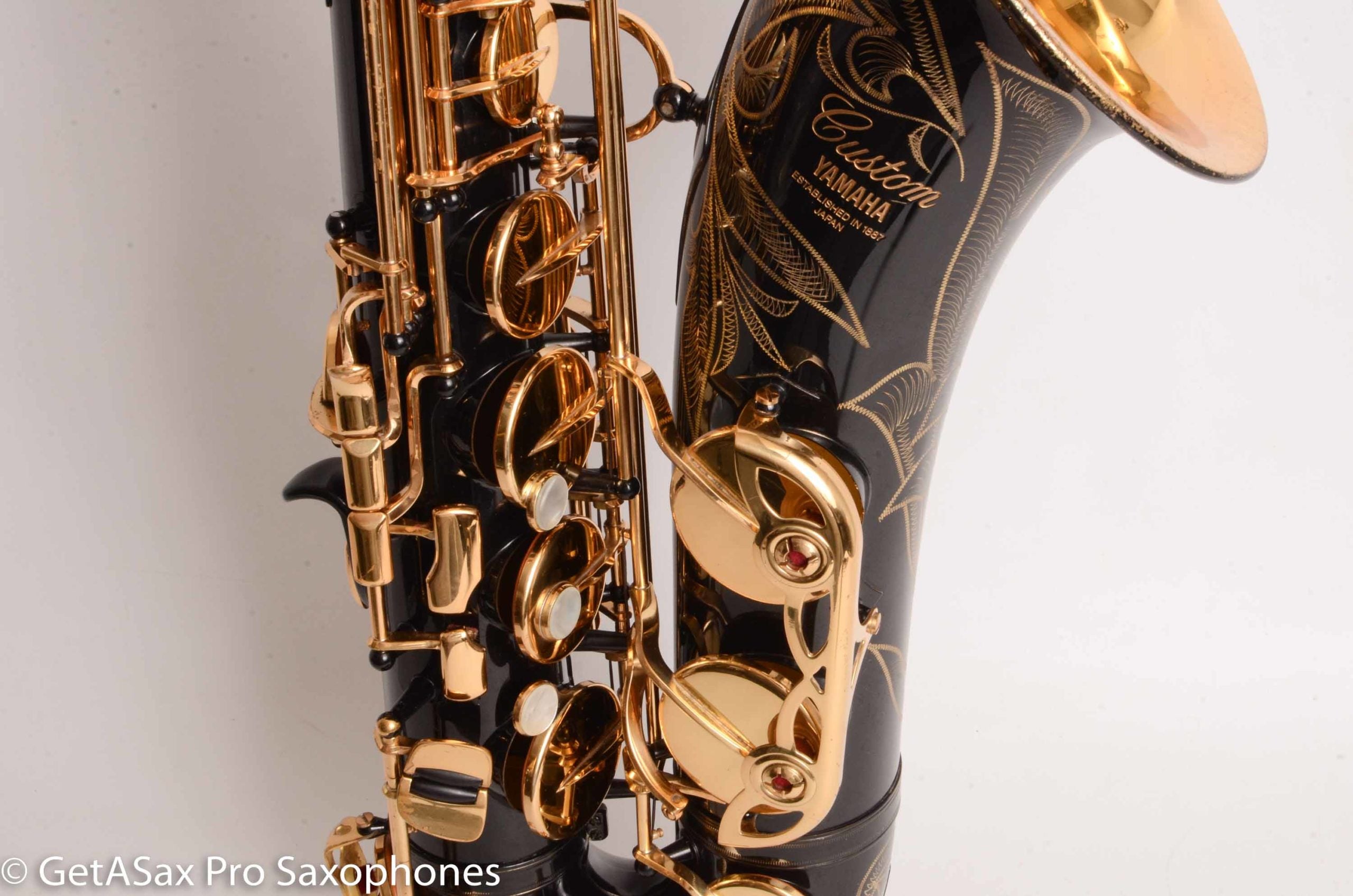 Yamaha YTS-875B Black Lacquered Custom Tenor Saxophone Very Good