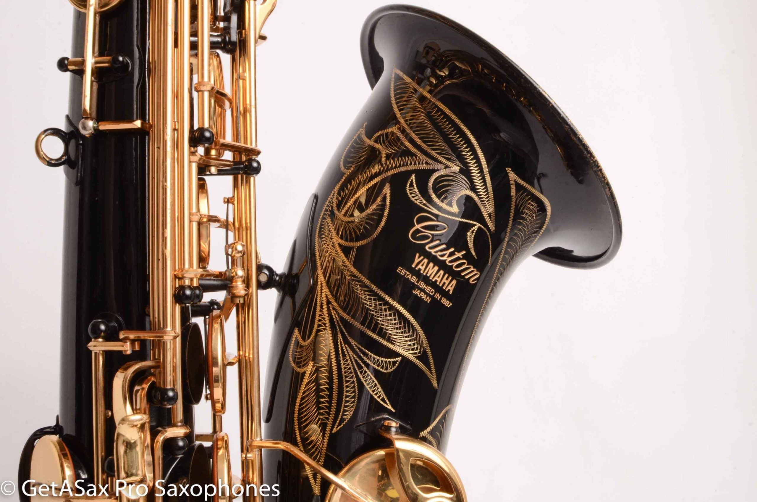 Yamaha YTS-875B Black Lacquered Custom Tenor Saxophone Very Good