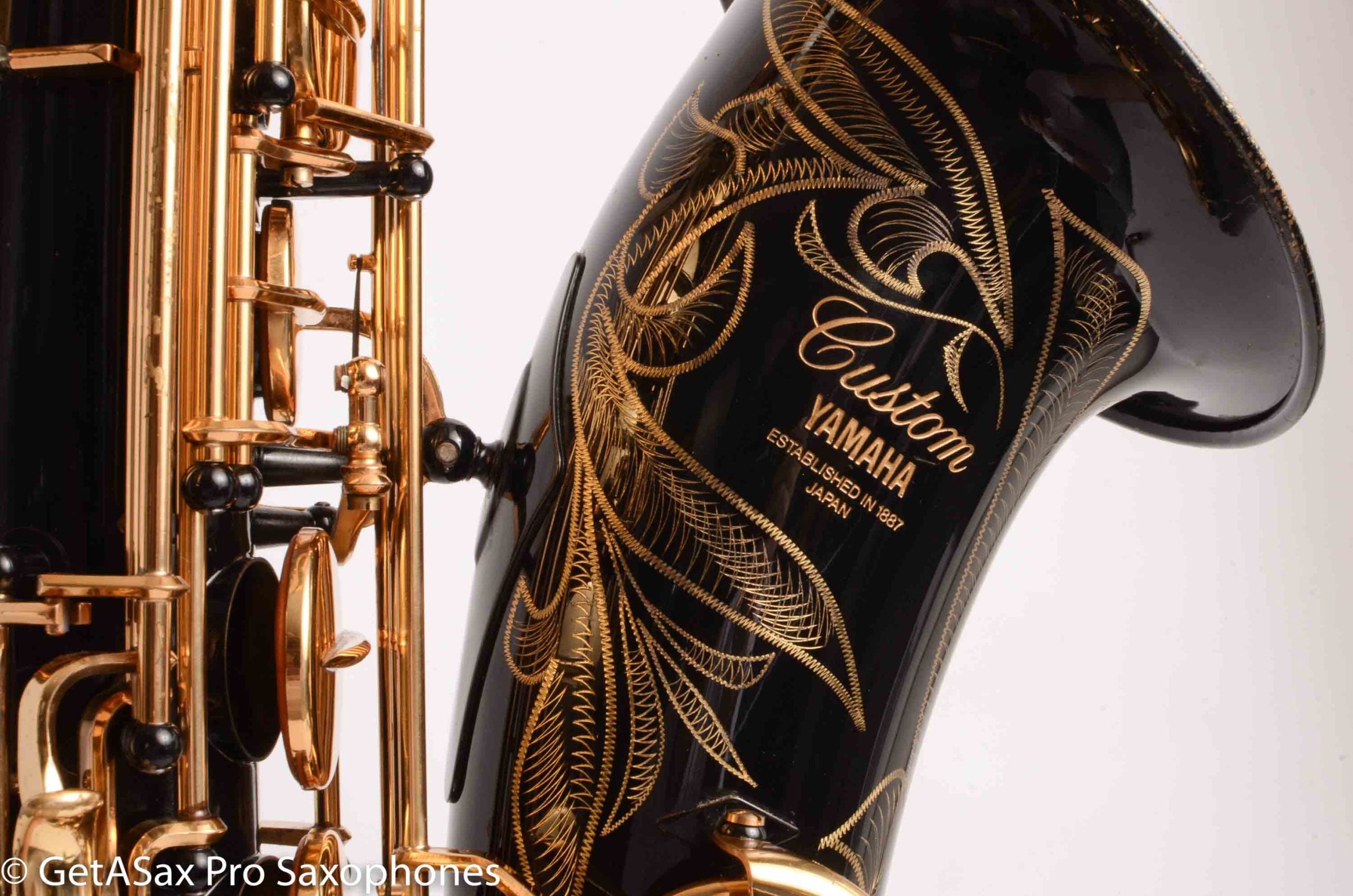 Yamaha YTS-875B Black Lacquered Custom Tenor Saxophone Very Good