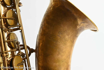 Yamaha YTS-82ZUL Custom Professional Tenor Saxophone Unlacquered Good Pads Great Deal! C11887