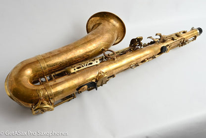 Yamaha YTS-82ZUL Custom Professional Tenor Saxophone Unlacquered Good Pads Great Deal! C11887