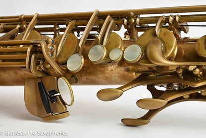 Yamaha YTS-82ZUL Custom Professional Tenor Saxophone Unlacquered Good Pads Great Deal! C11887