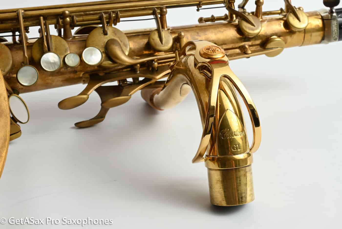 Yamaha YTS-82ZUL Custom Professional Tenor Saxophone Unlacquered Good Pads Great Deal! C11887