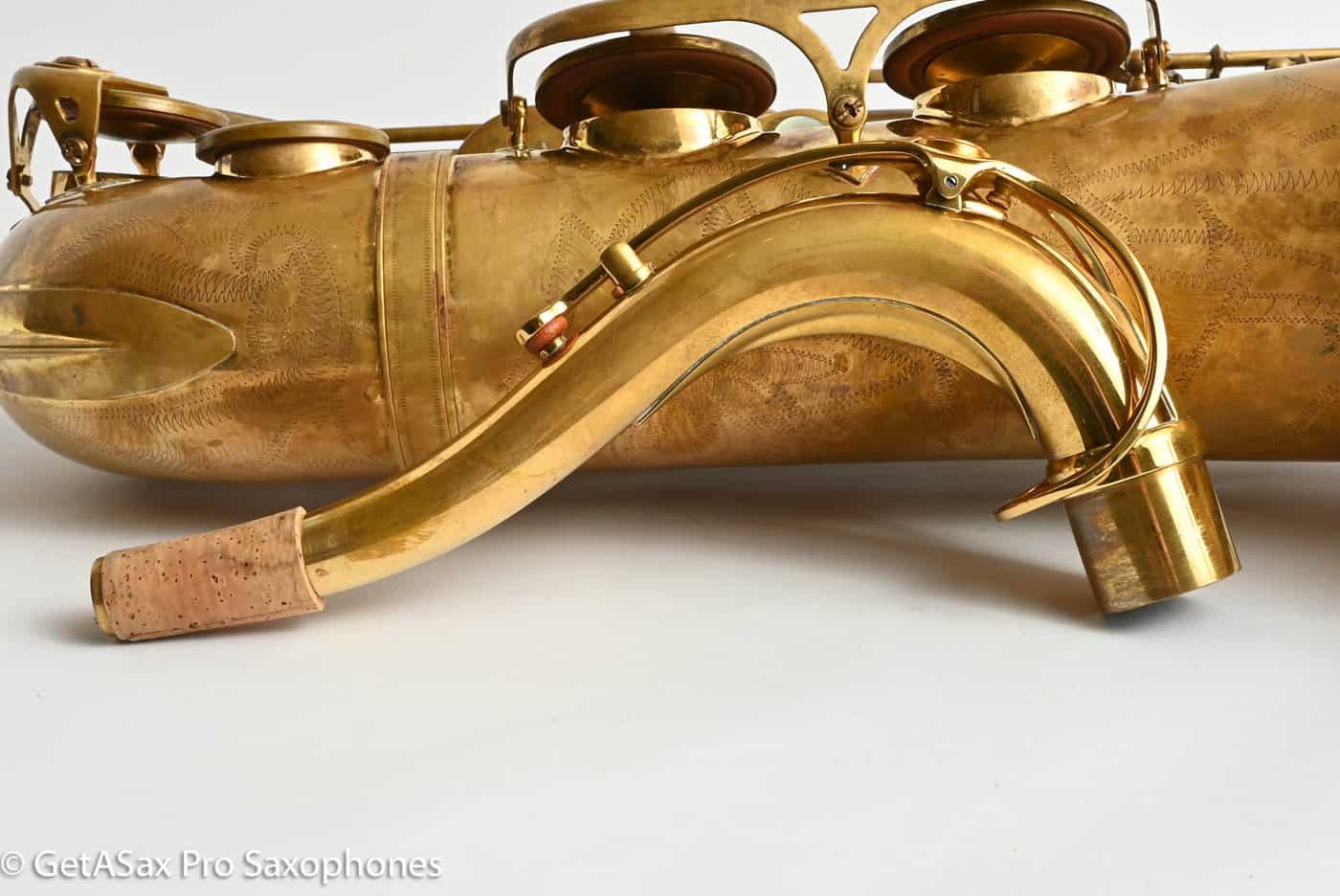 Yamaha YTS-82ZUL Custom Professional Tenor Saxophone Unlacquered Good Pads Great Deal! C11887