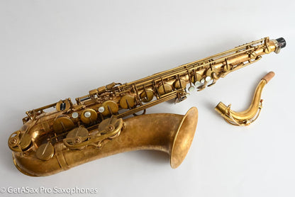 Yamaha YTS-82ZUL Custom Professional Tenor Saxophone Unlacquered Good Pads Great Deal! C11887