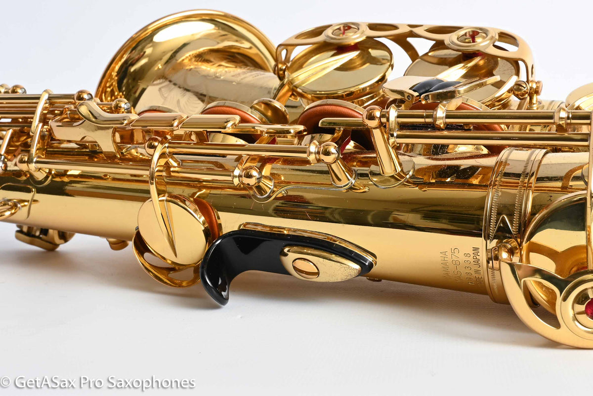 Yamaha YAS-875 Custom Professional Alto Excellent Condition! 2338