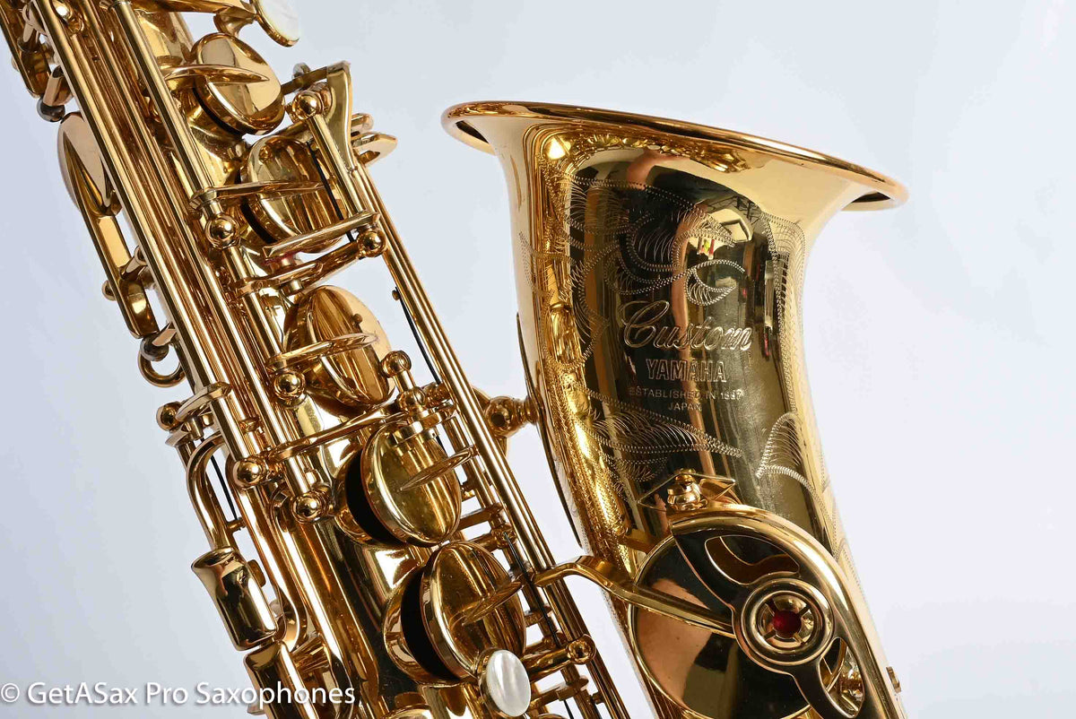 Yamaha YAS-875 Custom Professional Alto Excellent Condition! 2338
