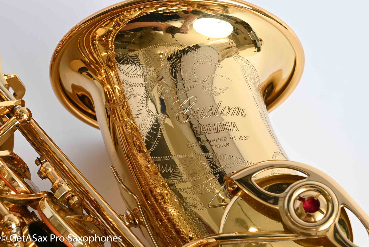 Yamaha YAS-875 Custom Professional Alto Excellent Condition! 2338