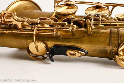 Yamaha YAS-62-1 Alto Unlacquered Body Orig and V1 Neck Plays Huge!