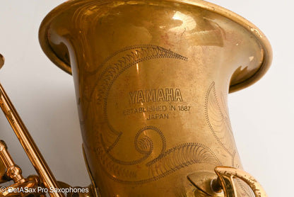 Yamaha YAS-62-1 Alto Unlacquered Body Orig and V1 Neck Plays Huge!