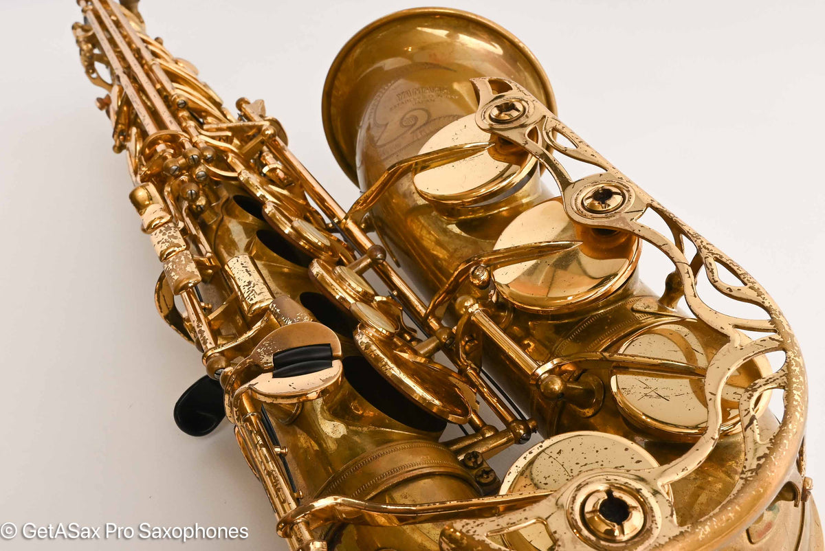 Yamaha YAS-62-1 Alto Unlacquered Body Orig and V1 Neck Plays Huge!
