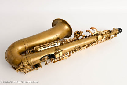 Yamaha YAS-62-1 Alto Unlacquered Body Orig and V1 Neck Plays Huge!