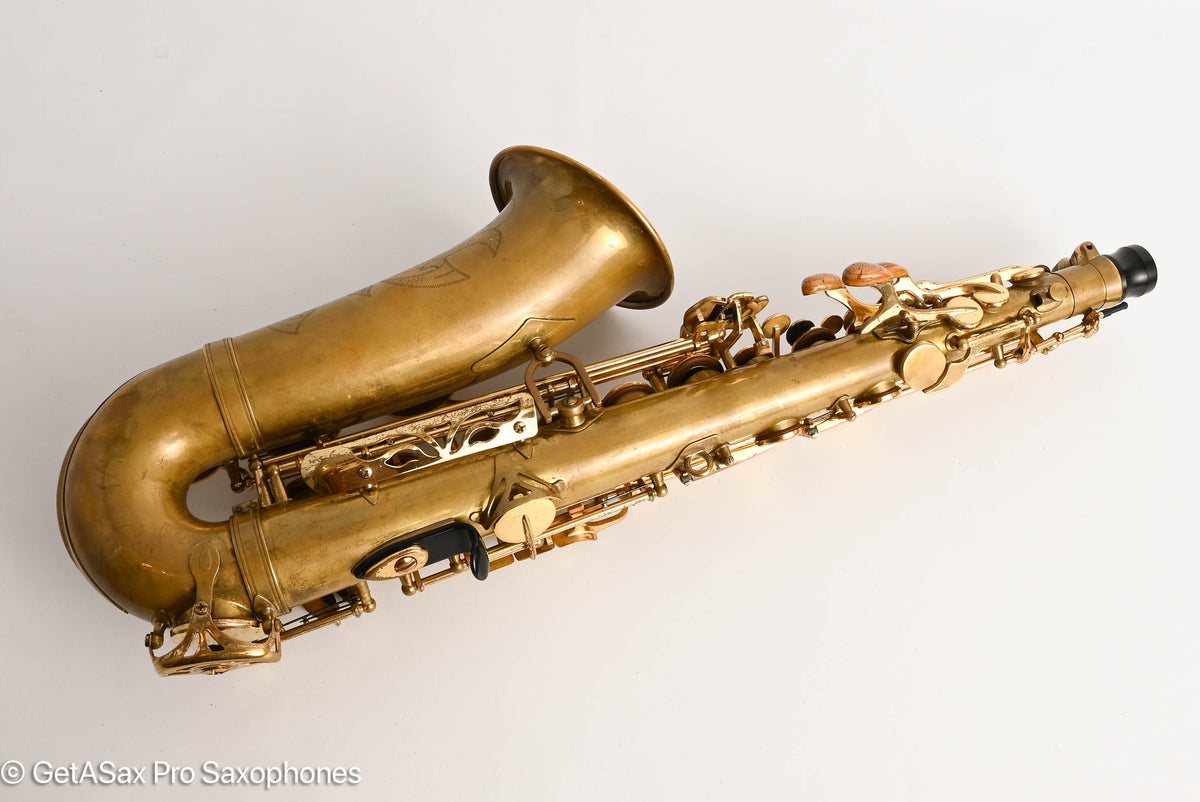 Yamaha YAS-62-1 Alto Unlacquered Body Orig and V1 Neck Plays Huge!