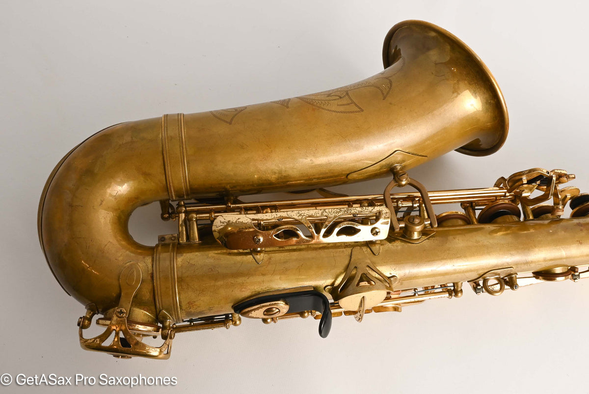 Yamaha YAS-62-1 Alto Unlacquered Body Orig and V1 Neck Plays Huge!