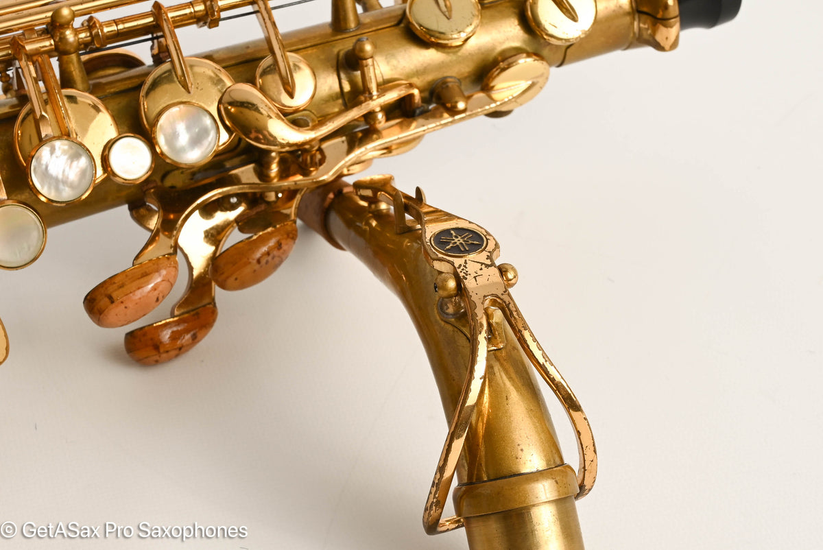 Yamaha YAS-62-1 Alto Unlacquered Body Orig and V1 Neck Plays Huge!