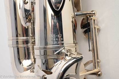Yamaha YAS-62IIS Silver Plated Professional Alto Near Mint Excellent!