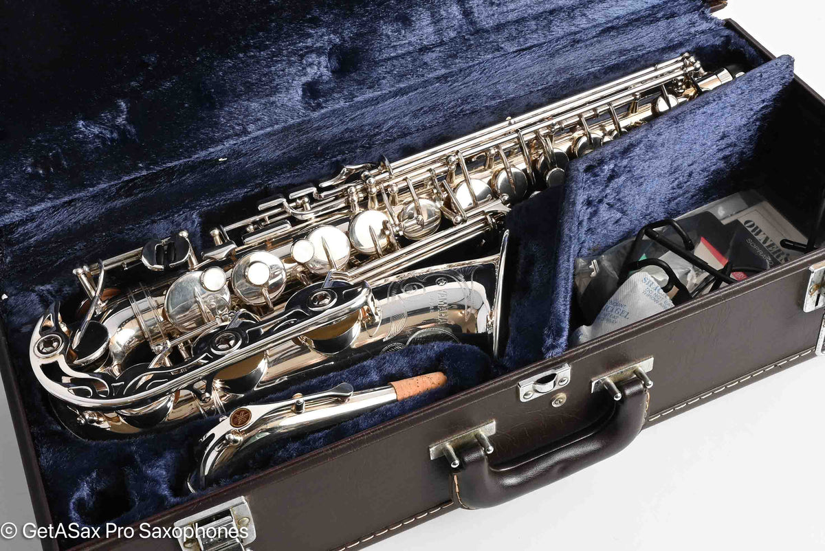 Yamaha YAS-62S Purple Logo Silver Alto Mint Incredible! Dave Koz