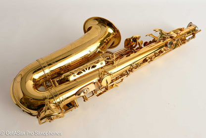 Yamaha YAS-82ZII Rare Red Edition Pink Gold Neck Red Case Cool!