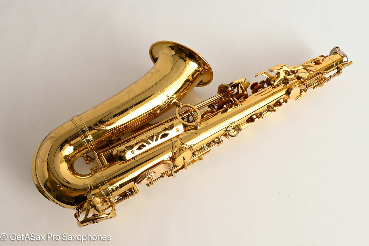 Yamaha YAS-82ZII Rare Red Edition Pink Gold Neck Red Case Cool!