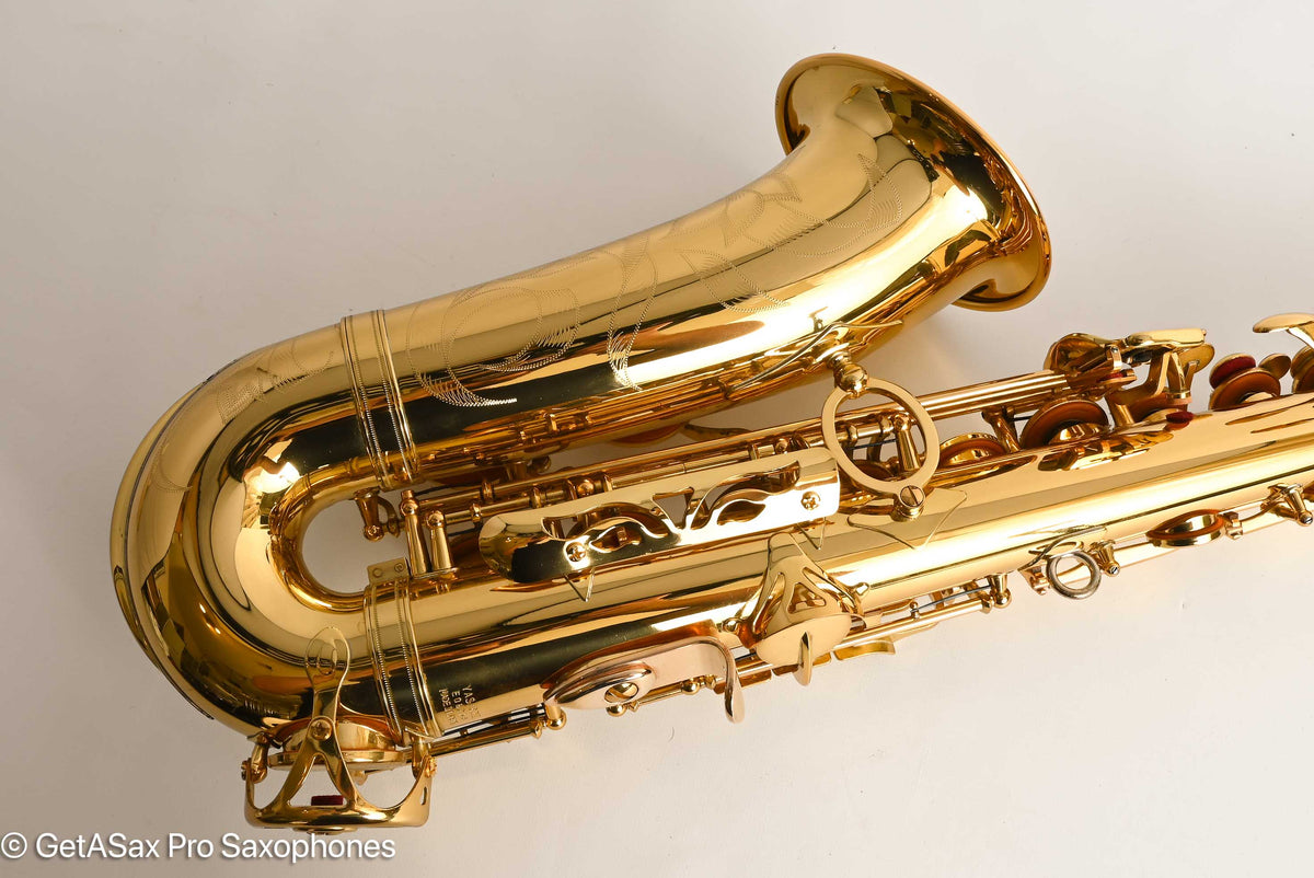 Yamaha YAS-82ZII Rare Red Edition Pink Gold Neck Red Case Cool!