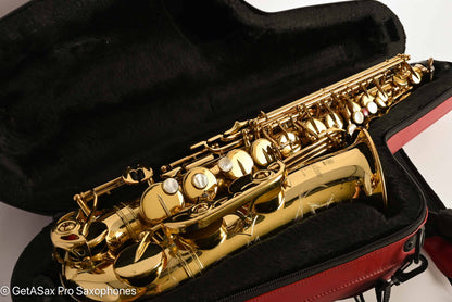Yamaha YAS-82ZII Rare Red Edition Pink Gold Neck Red Case Cool!